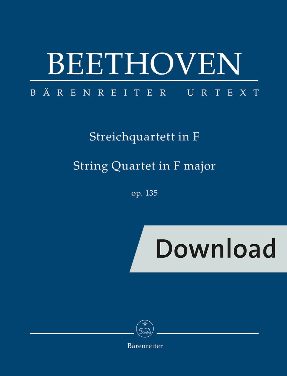 String Quartet in F major op. 135